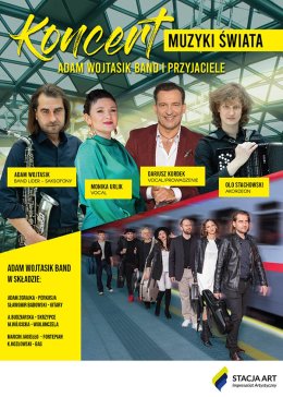 Koncert Muzyki Świata - Adam Wojtasik Band i Przyjaciele