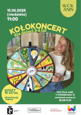 Kołokoncert dla dzieci 3-6 lat