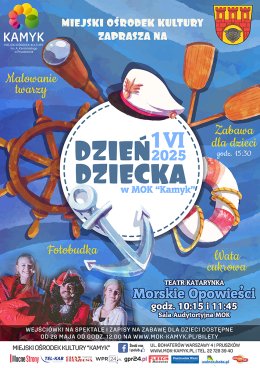 "Morskie Opowieści - Teatr Katarynka - Dzień Dziecka w "Kamyku"