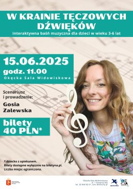 Interaktywna baśń muzyczna dla dzieci: „W krainie tęczowych dźwięków ”