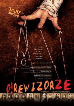 "O! Rewizorze" spektakl ATM im. S. Jaracza w Otwocku