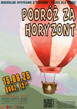 Bajka dla dzieci "Podróż za horyzont" w wykonaniu aktorów Teatru Lalek "Igraszka"