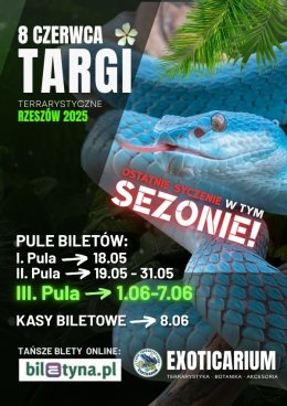 EXOTICARIUM Targi Terrarystyczne - Rzeszów