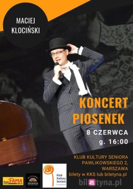 Pieśni Tadeusza Woźniakowskiego w wykonaniu Macieja Klocińskiego