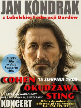 Jan Kondrak - Cohen, Okudżawa, Sting 