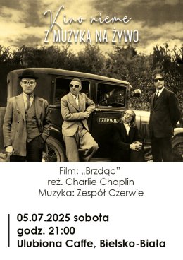 Kino nieme pod gwiazdami z muzyką na żywo