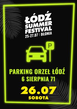 Parking Orzeł Łódź na 26.07.2025