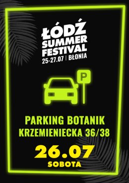Parking Botanik na 26.07.2025