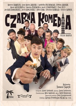 Czarna komedia - angielska klasyka w reż. T. Sapryka i znakomitej obsadzie