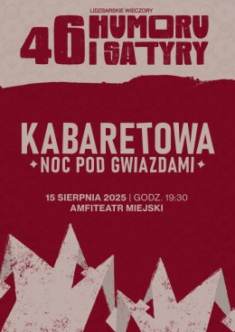 Kabaretowa Noc pod gwiazdami