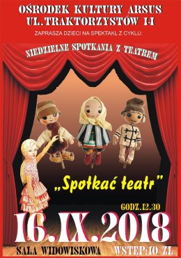 Bajka "Spotkać teatr" w wykonaniu Teatru Jumaja