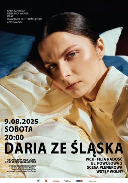 Daria ze Śląska - koncert plenerowy w WCK Radość
