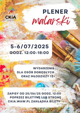 Plener malarski w CKiA