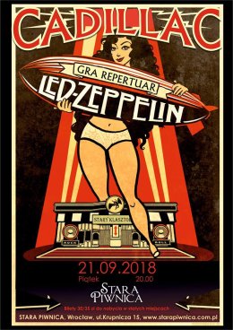 TRIBUTE TO LED ZEPPELIN gra zespół CADILLAC