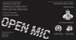 Stand-up: Pięta, Twarowski i Kasparek + OPEN MIC