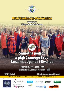 Samotna podróż w głąb Czarnego Lądu: Tanzania, Uganda i Rwanda