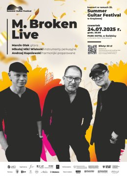 Marcin Olak Trio: M. Broken Live