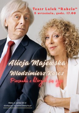 Alicja Majewska i Włodzimierz Korcz