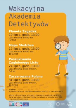 Mapa Śledztwa - warsztaty dla dzieci