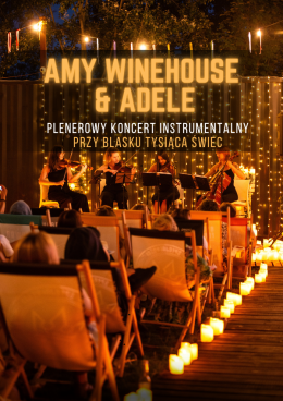 Koncert plenerowy Mieszczańska Beach Bar: Amy Winehouse & Adele