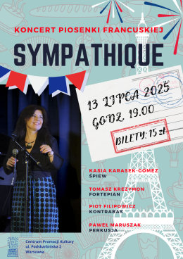 SYMPATHIQUE koncert piosenki francuskiej