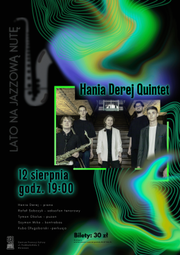 Lato na jazzową nutę Hania Derej Quintet.
