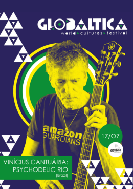Festiwal Globaltica 2025 VINÍCIUS CANTUÁRIA: PSYCHODELIC RIO