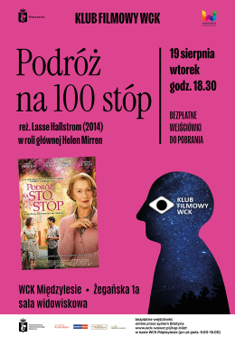 Klub Filmowy WSK "Podróż na sto stóp"
