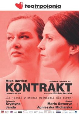 Kontrakt - spektakl Teatru Polonia w reżyserii Krystyny Jandy