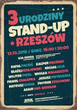 3 Urodziny Stand-up Rzeszów