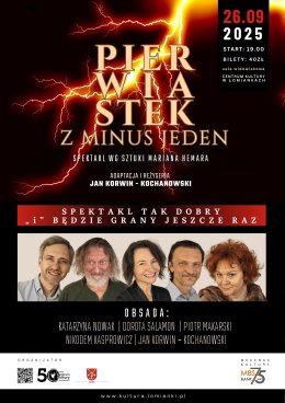 „Pierwiastek z minus jeden" - Spektakl w Łomiankach