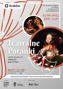 Teatralne Poranki w Forcie Borek "Calineczka"