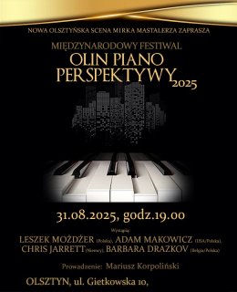 Międzynarodowy Festiwal OLIN PIANO PERSPEKTYWY 2025