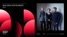 Building Instrument - Eklektik Session 2018