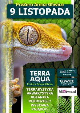 TERRA AQUA GLIWICE / TARGI AKWARYSTYKI / PIĘKNO RĘKODZIEŁA / WYSTAWA PAJĄKÓW