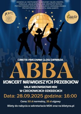 ABBA. Koncert największych przebojów. Pracownia głosu Canetis