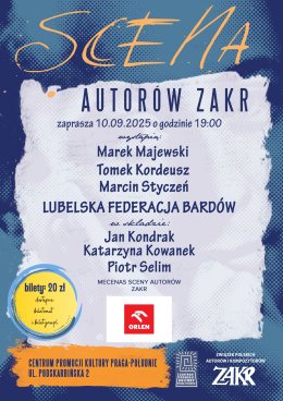 Koncert Sceny Autorów ZAKR