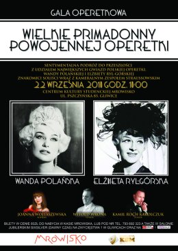 Wielkie Primadonny Powojennej Operetki