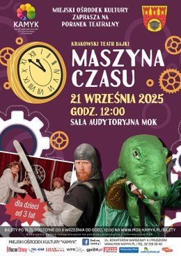 Poranek Teatralny - "Maszyna Czasu" Krakowski Teatr Bajki