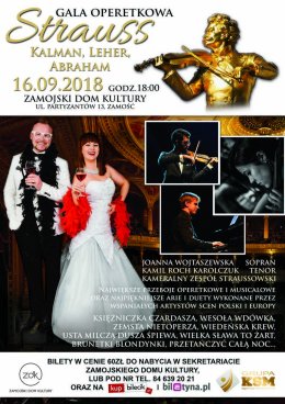 GALA OPERETKOWA - STRAUSS, Kalman, Leher, Abraham