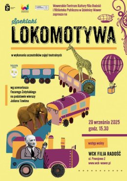 "Lokmotywa" Spektakl dla dzieci podczas pikniku "Lokomotywa Radości"