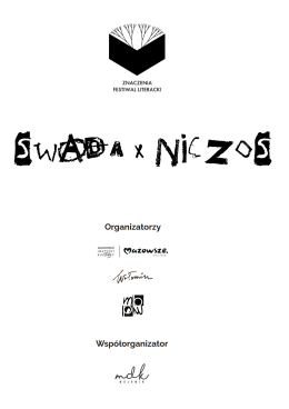 Sw@da x Niczos | Festiwal Literacki Znaczenia 2025