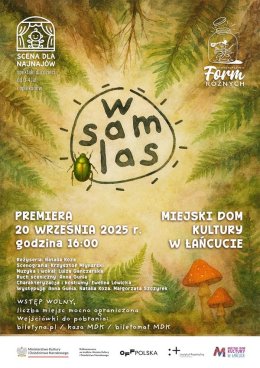 W sam las - spektakl sensoryczny dla najmłodszych