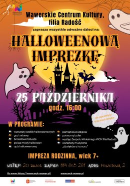 Halloweenowa Imprezka dla rodzin
