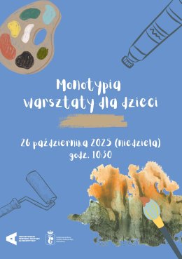 „Monotypia” | warsztaty dla dzieci