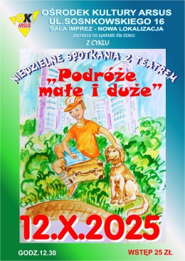 Bajka dla dzieci pt."Podróże małe i duże"