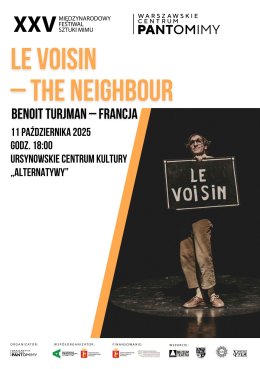 „Le Voisin” | reżyseria: Benoît Turjman | Francja