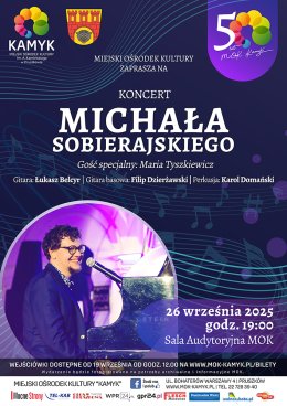 Koncert Michała Sobierajskiego z zespołem
