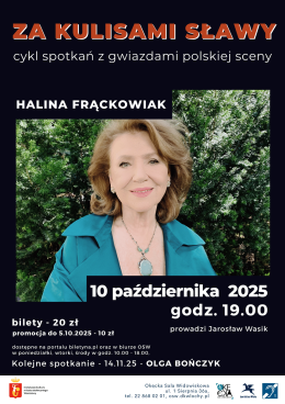 Za kulisami sławy: Halina Frąckowiak
