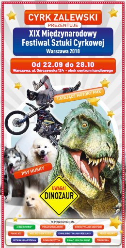 Cyrk Zalewski - XIX Międzynarodowy Festiwal Sztuki Cyrkowej Warszawa 2018